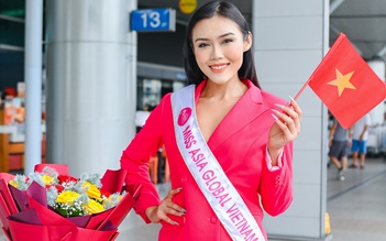 Người mẫu sở hữu vòng eo 58cm lên đường thi 'Miss Asia Global'