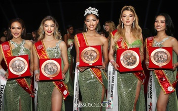 Lâm Thu Hồng vào Top 5, Dominica đăng quang 'Hoa hậu Hoàn cầu'