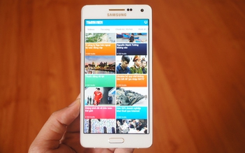 Cận cảnh smartphone Galaxy A5