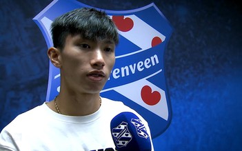 Văn Hậu có tên trong danh sách trận Heerenveen - Utrecht