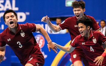 Ngược dòng đẳng cấp, tuyển Thái Lan vào bán kết giải futsal châu Á
