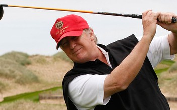 Ông Trump 'bênh' giải golf do Ả Rập Xê Út tài trợ