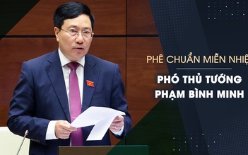 Quốc hội phê chuẩn miễn nhiệm Phó thủ tướng Phạm Bình Minh