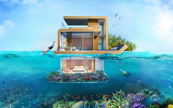Chiêm ngưỡng nhà dưới nước cực sang ở Dubai