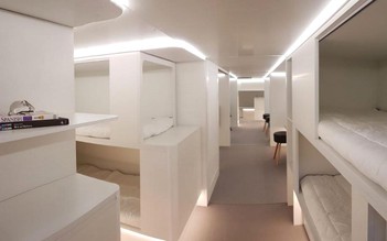 Airbus xây khoang ngủ cho khách đi máy bay
