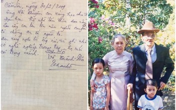 Cô gái tìm thấy thư ông nội gửi 12 năm trước và chuyện xúc động phía sau