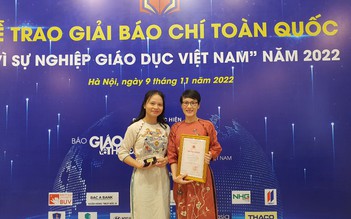 Loạt bài ‘Vì sao giáo viên nghỉ việc’ của Báo Thanh Niên đạt giải thưởng