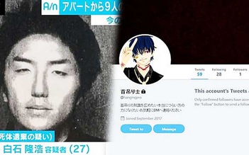 ‘Sát thủ Twitter’ bị truy tố 9 tội giết người, chặt xác