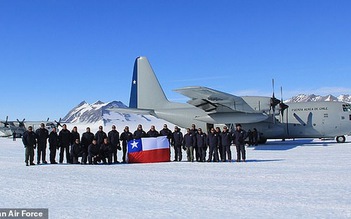 Máy bay quân sự Chile rơi trên đường đến Nam Cực