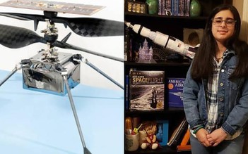 Nữ sinh Mỹ đặt tên cho trực thăng đầu tiên của NASA trên sao Hỏa