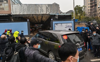 Nhóm điều tra quốc tế đến chợ Vũ Hán, một trong những ổ dịch Covid-19 đầu tiên