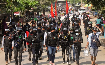 50% số nhóm vũ trang thiểu số Myanmar ủng hộ người biểu tình