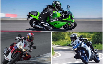 Honda CBR300R, Yamaha R3 và Kawasaki Ninja 300: 'Tam mã' tranh tài