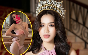 Hoa hậu Đỗ Thị Hà diện bikini khoe dáng nóng bỏng