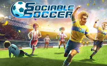 Thú vị với game bóng đá top-down Sociable Soccer