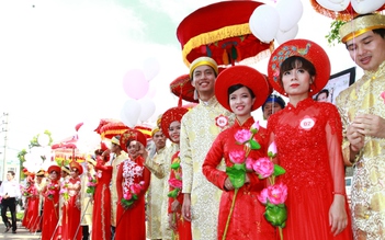 Chuyện ít biết về những 'nhân duyên' trong đám cưới tập thể đầu tiên ở Huế