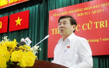 Ông Nguyễn Thành Phong tiếp xúc cử tri: Nhiều câu hỏi về chung cư cũ phố Tây