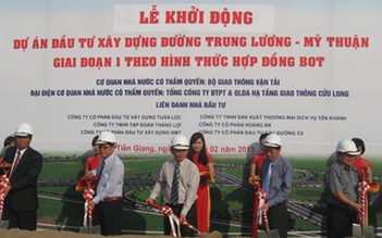 Khởi động dự án xây dựng đường cao tốc Trung Lương - Mỹ Thuận