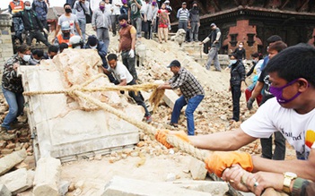 Nepal đau đớn giã biệt di sản - Kỳ 2: Tan hoang chứng tích lịch sử