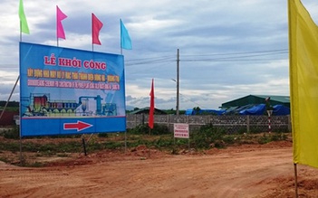Hi hữu tại Quảng Trị: Cố khởi công 'chui' dự án xử lý rác ở TP.Đông Hà