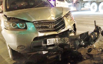 Ô tô đuổi nhau, một người đi xe máy thiệt mạng