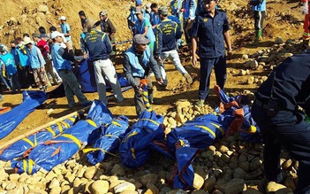 Gần 200 người bị chôn vùi trong mỏ ngọc Myanmar