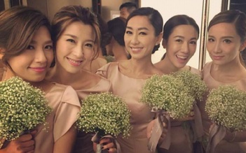 Dàn hoa đán TVB hội tụ trong đám cưới Hồ Hạnh Nhi