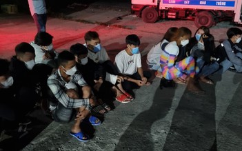 Kiên Giang: Hàng chục thanh niên tụ tập đua xe trái phép, phân công người cảnh giới