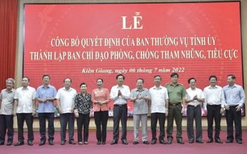 Ông Đỗ Thanh Bình làm Trưởng ban Chỉ đạo phòng chống tham nhũng tỉnh Kiên Giang