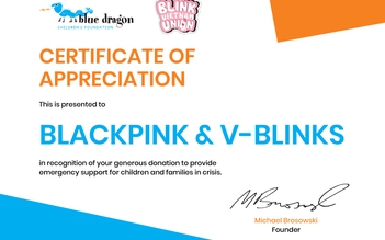 Fan BlackPink Việt Nam thực hiện dự án từ thiện kỷ niệm 4 năm nhóm ra mắt