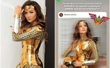 Cosplay thành Wonder Woman, H’Hen Niê được fan quốc tế khen nức nở