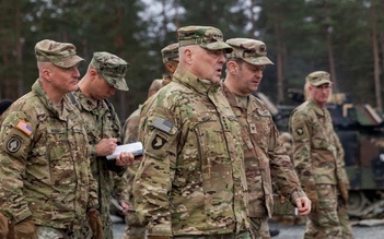 Tổng tham mưu trưởng Mỹ thị sát huấn luyện binh sĩ Ukraine ở Đức