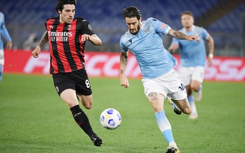 Lịch thi đấu, trực tiếp Serie A đêm nay 24.4: Hấp dẫn trận đấu Lazio - AC Milan