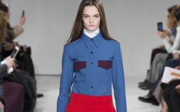 Nước Mỹ trong BST mới của Calvin Klein tại NYFW Thu Đông 2017