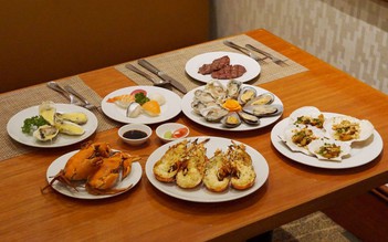 Buffet hải sản mừng Ngày phụ nữ Việt Nam