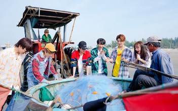 Uni5 và Rosy Lip B được fan bất ngờ “phục kích” ở Vũng Tàu