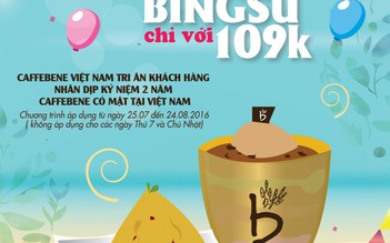 Chỉ 109.000đ ăn Bingsu thỏa thích