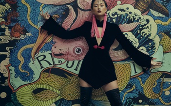 Fashionista Thu Anh Hồ gợi cảm, đầy cuốn hút trong những thiết kế của Hà Linh Thư