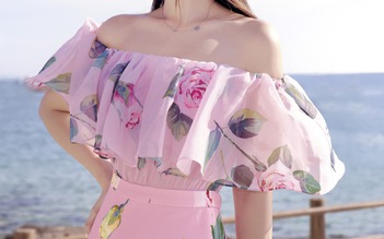 Hoa hậu Đỗ Mỹ Linh gợi ý diện đầm hoa giải nhiệt mùa hè