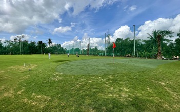 Sân tập golf 'xịn xò' bậc nhất miền Nam mở cửa tại Cần Thơ