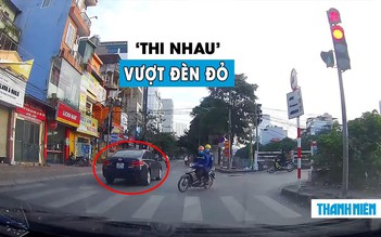 Ngao ngán nhiều người ‘thi nhau’ vượt đèn đỏ trên phố Hà Nội