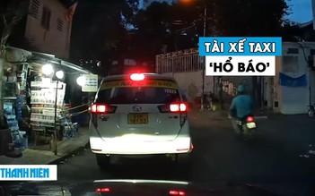 Tài xế taxi dừng đỗ ‘vô tội vạ’ trên phố, còn chửi người khác khi bị nhắc