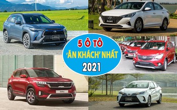 Ô tô nào khách Việt chọn mua nhiều nhất năm 2021?