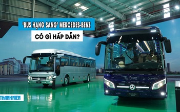 ‘Xe bus hạng sang’ Mercedes-Benz do THACO lắp ráp có gì hấp dẫn?