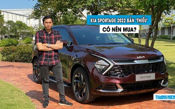 Kia Sportage 2022 bản ‘thiếu’ giá 899 triệu đồng có phù hợp với gia đình?