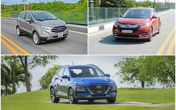 SUV đô thị 'so găng': Chọn Hyundai Kona, Honda HR-V hay Ford EcoSport?