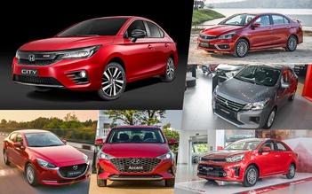 Sedan hạng B giá dưới 600 triệu: Gió đảo chiều, khó lường cuộc đua doanh số