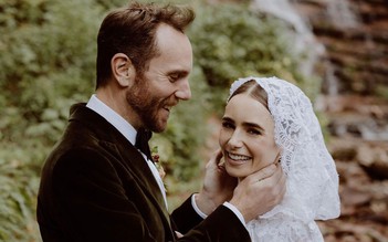 Nữ chính 'Emily in Paris' âm thầm tổ chức đám cưới với bạn trai đạo diễn