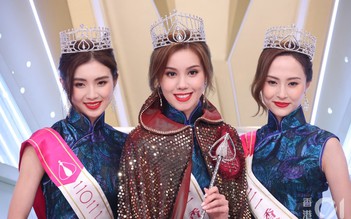 Con gái Á hậu Macau đăng quang Hoa hậu Hồng Kông
