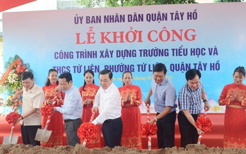 Đầu tư hơn 90 tỉ đồng xây trường, chấm dứt cảnh học nhờ trong đình làng